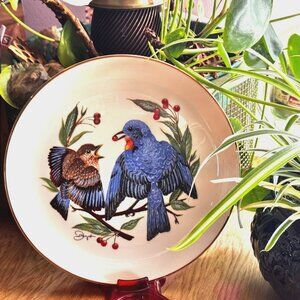 Calhoun Plate "The Fledgling" Summer of Gunther Granget's "Four Seasons", 1978